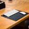 Dacasso Black Leather 14 x 11.5 Conference Table Pad PR-1036 - alternate 4